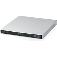 ポータブルブルーレイドライブ/for Mac/Type-Cモデル/USB 3.2(Gen1)/スリム/シルバー/Toast19付属 LBD-PVD6U3CMSV