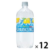 サントリー 天然水スパークリングレモン 1050ml 1箱（12本入）