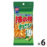 亀田製菓亀田の柿の種わさび 57g 1セット（6袋）