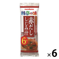 マルコメ インスタント 生みそ汁 料亭の味 赤だししじみ 1セット（36食：6食入×6袋）