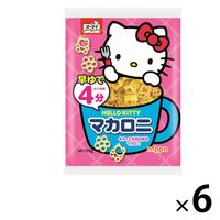 ニップン オーマイ 早ゆでHELLO KITTY マカロニ 150g 1セット（6個）