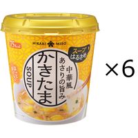 ひかり味噌 カップスープはるさめ 中華風かきたま 6個