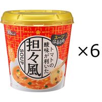 ひかり味噌 カップスープはるさめ トマト担々風 6個