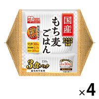 アイリスフーズ　国産もち麦パックごはん 150g　1セット（12食：3食入×4袋）　包装米飯 米加工品 パックごはん