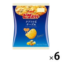 カルビー ピザポテト クアトロチーズ味 60g 6袋 ポテトチップス スナック菓子