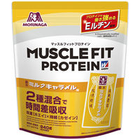 weider（ウイダー）マッスルフィットプロテイン 森永ミルクキャラメル味840g 1個 森永製菓 プロテイン WPI