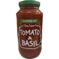カリフォルニア・ギフト　パスタソース　トマト＆バジル　708g