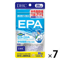 DHC EPA 20日分 ×7袋セット 【機能性表示食品】 健康・ダイエット ディーエイチシーサプリメント