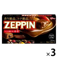 江崎グリコ カレーZEPPIN 中辛 175g 3個