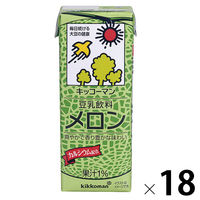 キッコーマン 豆乳飲料 メロン 200ml 1箱（18本入）