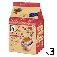 【ドリップコーヒー】片岡物産 匠のドリップコーヒー モカブレンド 1セット（30袋：10袋入×3パック）