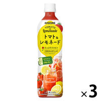 カゴメ トマト&レモネード 720ml 1セット（3本）【野菜ジュース】