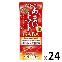 【機能性表示食品】カゴメ あまいトマト GABA＆リラックス 195ml 1箱（24本入）