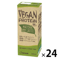 マルサンアイ VEGAN PROTEIN（ビーガンプロテイン） 抹茶ソイラテ 200ml 1箱（24本入）