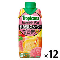 キリンビバレッジ トロピカーナ エッセンシャルズ プラス 乳酸菌スムージー 330ml 1箱（12本入）