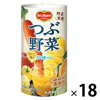 キッコーマン デルモンテ つぶ野菜 まるごと搾り柑橘mix 1箱（18本入）