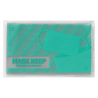 OPP袋使い捨てマスクケース 透明 大型 1セット（400枚）伊藤忠リーテイルリンク