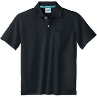 住商モンブラン ポロシャツ　兼用　半袖 黒 SSS 32-5060 1枚（直送品）