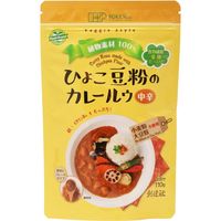 創健社 ひよこ豆粉のカレールウ 中辛 110g 111138　1セット（110g×10）（直送品）