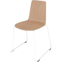 【組立設置込】コクヨ ミケット 会議椅子 塗装脚 サークル脚 座パッドなし 合板シート