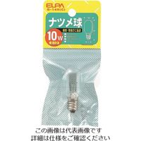 朝日電器 ELPA ナツメ球 E12 消費電力10W クリア G-14H(C) 1個 100-3133（直送品）