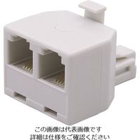 朝日電器 ELPA TEL用 コンセント6極2芯