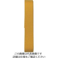 ユタカメイク（Yutaka） ユタカメイク ベルト 平ベルトアクリルカラー 巾25mm×2m イエロー AD-02 1個 113-0720（直送品）