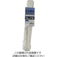 ユタカメイク ロープ ビニロントラックロープ 9mm×5m 750905 1セット(12本) 112-9131（直送品）