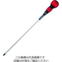 ベッセル ボールグリップドライバー220 +2×300mm 220-2-300 1本 167-8457（直送品）