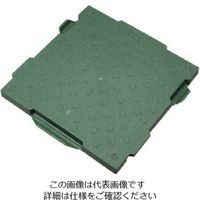 岐阜プラスチック工業 リス 簡易樹脂敷板 384962 グランドパネルベース緑 GP-B 1個 868-6929（直送品）