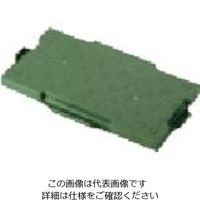 岐阜プラスチック工業 リス 簡易樹脂敷板 384979 グランドパネルハーフA緑 GP-HA 1個 868-6930（直送品）