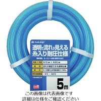 タカギ クリア耐圧ホース 15X20 5M PH08015CB005TM 1巻 818-7408（直送品）