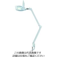 新潟精機 SK アーム式LED拡大鏡 レンズ寸法170×105mm 倍率2倍 LS2-S170AD 1台 207-1776（直送品）