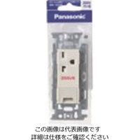 パナソニック Panasonic フルカラー15A・20A兼用埋込アースターミナル付接地コンセ WN1932P 1セット(5個) 144-6829（直送品）