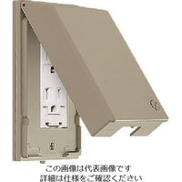 パナソニック Panasonic ワイド21ガードプレートコンセント2コ用 WTF7972 1セット(5個) 158-9248（直送品）