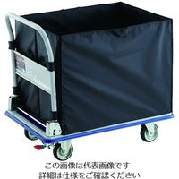 TRUSCO プレス製台車 ドンキーカート 折りたたみ式 CHBAハンドトラックボックス付 ストッパー付 915X615 301NS-CHBA 1台（直送品）