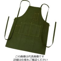 トラスコ中山 TRUSCO キャンバスエプロン たすきタイプ オリーブドラブ HEP-OD 1枚 207-2802（直送品）