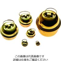 トラスコ中山 TRUSCO 鈴 直径80.0mm 金色 3個入 GSZ800-3 1袋(3個) 207-2115（直送品）