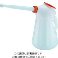 トラスコ中山 TRUSCO オイルジョッキ ピノッキオ4L ノズル・本体蓋付 網付 PN-4 1個 206-5615（直送品）