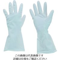 トラスコ中山 TRUSCO 塩化ビニール手袋薄手 ホワイト S PVCTG025-S 1双 207-4066（直送品）