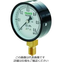 TRUSCO JIS汎用圧力計A型 圧力レンジ0.0～0.60MPa TPG