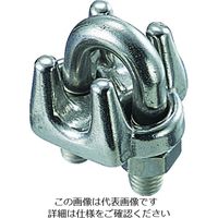 トラスコ中山 TRUSCO ワイヤークリップ ステンレス製 16mm用 (1個入) TWC-16 1袋(1個) 208-1079（直送品）