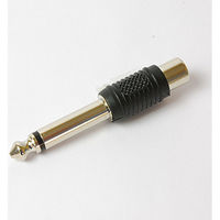 Linkman 変換コネクター 6.3mmモノラルプラグ-RCAジャック WTN03F1069PN 1個(直送品) Linkman 変換コネクター 6.3mmモノラルプラグ-RCAジャック WTN03F1069PN 1個(直送品)