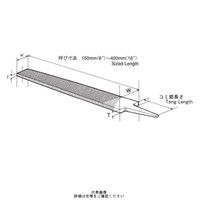 ツボサン 鉄工ヤスリ 250 平 細目 HI25003 1本（直送品）