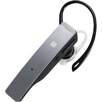 バッファロー Bluetooth4.1/２マイクヘッドセット/メタルアンテナ搭載＆ＮＦＣ対応/マイク搭載/BSHSBE500SV（直送品）