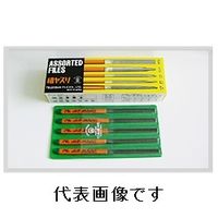 ツボサン 組ヤスリ 10本組セット 中目 ST01002 1組(1セット)（直送品）