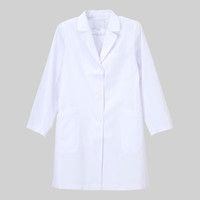 ナガイレーベン 女子シングル診察衣 KEX-5190 ホワイト S 医療白衣 1枚（取寄品）