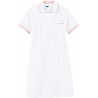 自重堂 WHIseL（ホワイセル） ワンピース WH12100 ホワイトピンク LL 医療白衣 1枚（取寄品）