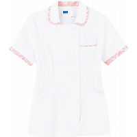 自重堂 WHIseL（ホワイセル） チュニック WH12101 ホワイトピンク LL 医療白衣 1枚（取寄品）