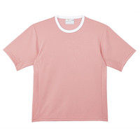 トンボ キラク コンフォートウェア Tシャツ CR817 ローズピンク M 患者衣 1枚（取寄品）